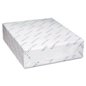 Crane's® Crest Natural White Wove 80 lb. Cover 23x29 in. 100% Cotton 500 Sheets per Carton